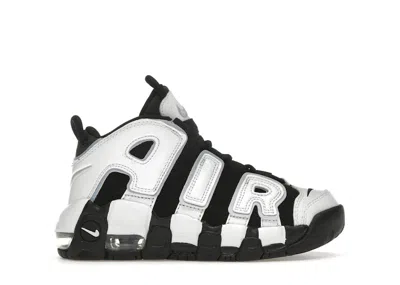 Pre-owned Nike Air More Uptempo 96 Cobalt Bliss Sneakers In Black/white