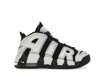 Pre-owned Nike Air More Uptempo 96 Cobalt Bliss Sneakers In Black/white