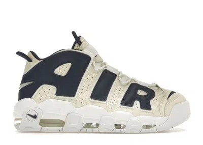 Pre-owned Nike Air More Uptempo 96 Coconut Milk Navy (women's) Sneakers In Coconut Milk Midnight Navy Blue