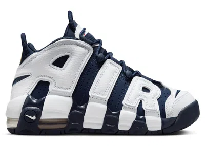 Pre-owned Nike Air More Uptempo 96 Olympic (2024) Sneakers In White/metallic Gold/university Red