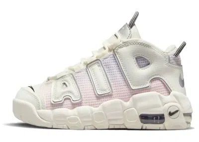 Pre-owned Nike Air More Uptempo 96 Qs Thank You, Wilson Sneakers In Sail/light Thistle/pink Foam