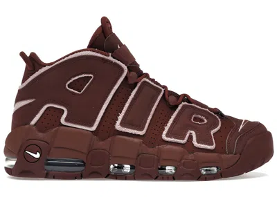 Pre-owned Nike Air More Uptempo 96 Valentine's Day (2023) Sneakers In Dark Pony/medium Soft Pink/coconut Milk