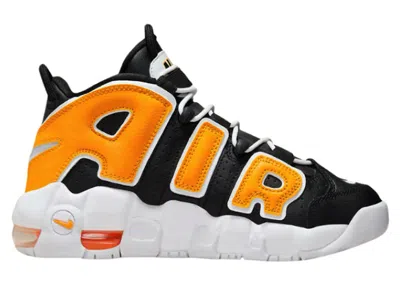 Pre-owned Nike Air More Uptempo Be True To Her School Sneakers In Black/university Gold/white