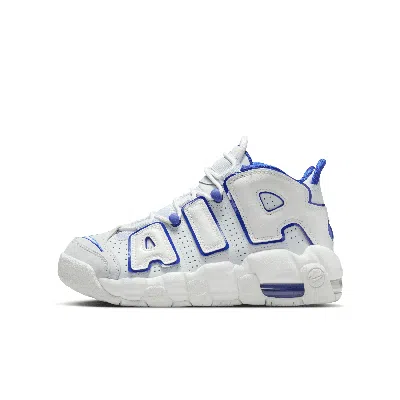 Nike Babies' Air More Uptempo Big Kids' Shoes In White