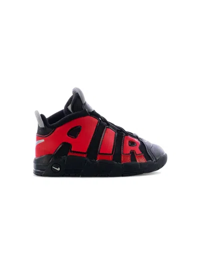 Nike Kids' Air More Uptempo "bred Navy" Sneakers In Black