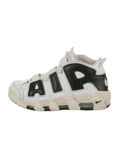 Pre-owned Nike Air More Uptempo Chunky Sneakers In White