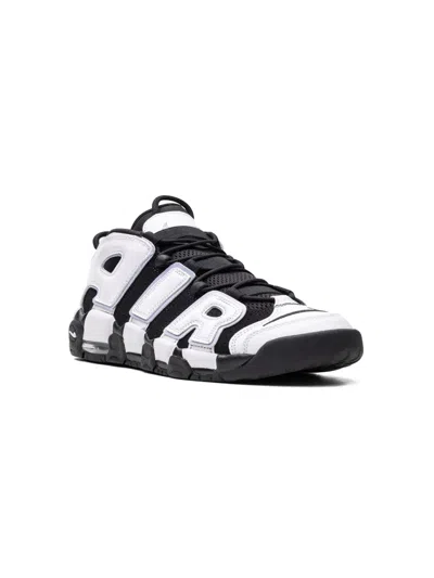 Nike Kids' Air More Uptempo "cobalt Bliss" Sneakers In Black