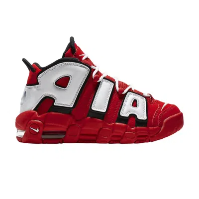 Pre-owned Nike Air More Uptempo Gs 'hoop Pack' | Red | Kid's Size 4
