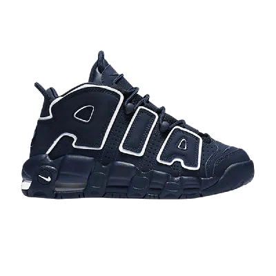 Pre-owned Nike Air More Uptempo Gs 'navy' In Blue