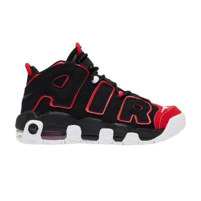 Pre-owned Nike Air More Uptempo Gs 'red Toe' | Black | Kid's Size 4