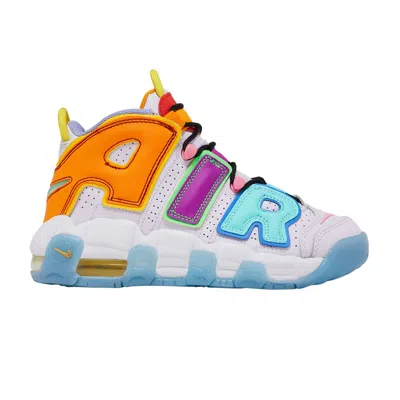 Pre-owned Nike Air More Uptempo Gs | White | Kid's Size 4