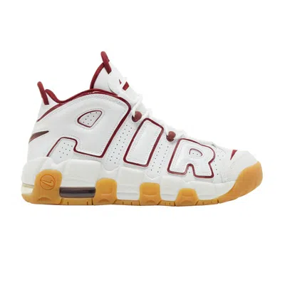 Pre-owned Nike Air More Uptempo Gs 'white Team Red Gum' | Kid's Size 4