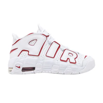 Pre-owned Nike Air More Uptempo Gs 'white Varsity Red' 2021 | Kid's Size 6
