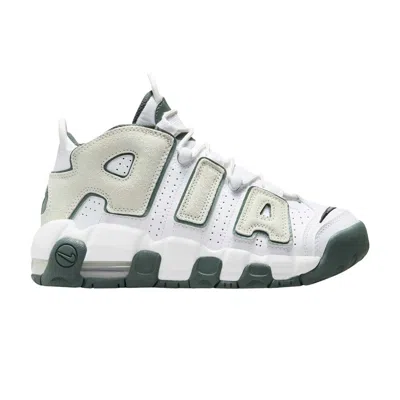 Pre-owned Nike Air More Uptempo Gs 'white Vintage Green' | Kid's Size 6.5