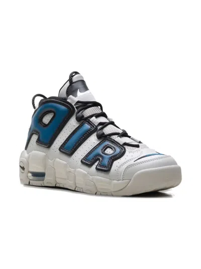 Nike Kids' Air More Uptempo " Light Iron Ore/industrial Blue/black/white" Sneakers