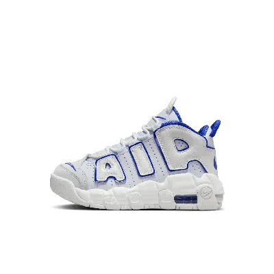 Nike Babies' Air More Uptempo Little Kids' Shoes In White