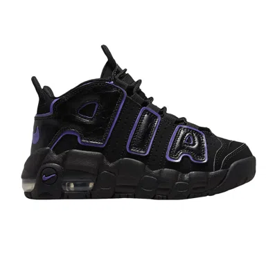 Pre-owned Nike Air More Uptempo Ps 'black Action Grape' | Kid's Size 2.5
