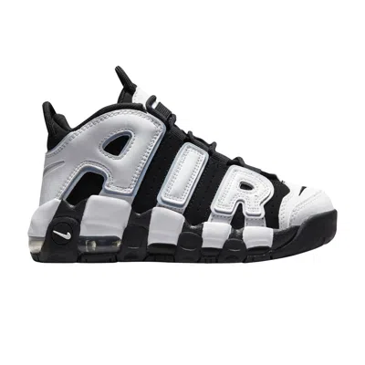 Pre-owned Nike Air More Uptempo Ps 'black Cobalt Bliss' | Kid's Size 1.5