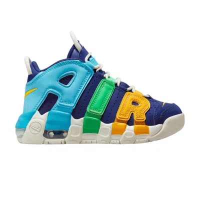 Pre-owned Nike Air More Uptempo Ps 'kaleidoscope' | Blue | Kid's Size 13