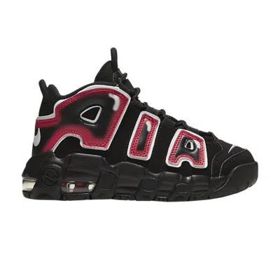 Pre-owned Nike Air More Uptempo Ps 'laser Crimson' | Black | Kid's Size 13