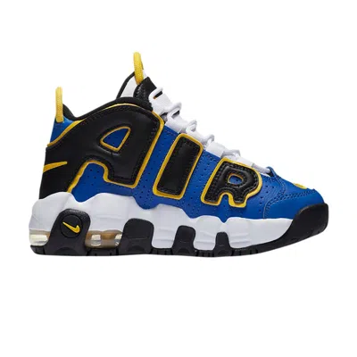 Pre-owned Nike Air More Uptempo Ps 'peace, Love, And Basketball' | Blue | Kid's Size 13