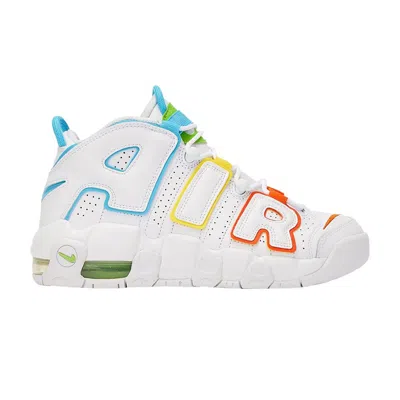 Pre-owned Nike Air More Uptempo Ps 'white Rainbow' | Kid's Size 3