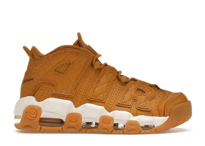 Pre-owned Nike Air More Uptempo Quilted Gum Light Brown (women's) Sneakers In Wheat/light Gum Brown
