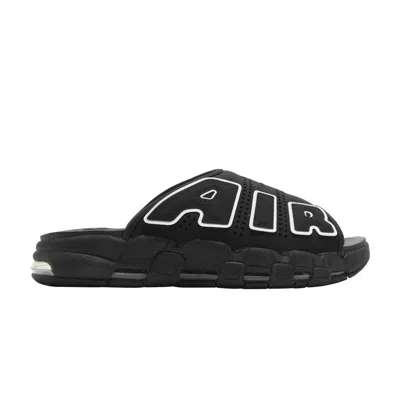 Pre-owned Nike Air More Uptempo Slide ‘black - Black Sole'