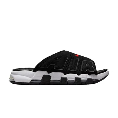 Pre-owned Nike Air More Uptempo Slide 'black White Red' | Men's Size 11