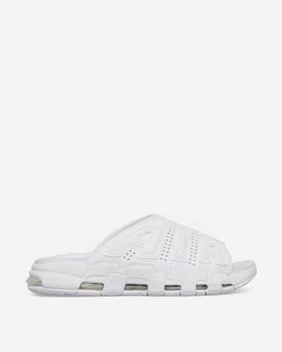 Nike Air More Uptempo Slides In White