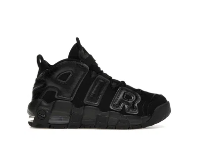 Pre-owned Nike Air More Uptempo Sneakers In Black/anthracite