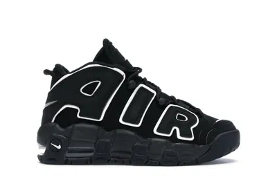 Pre-owned Nike Air More Uptempo Sneakers In Black/white