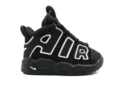 Pre-owned Nike Air More Uptempo Sneakers In Black/white