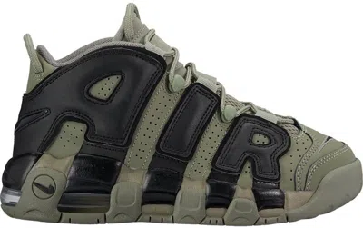 Pre-owned Nike Air More Uptempo Sneakers In Dark Stucco/black