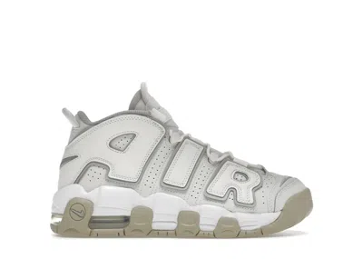 Pre-owned Nike Air More Uptempo Sneakers In Phantom/white/sanddrift