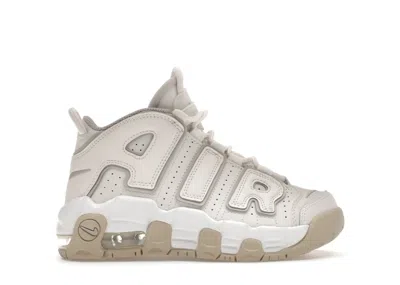 Pre-owned Nike Air More Uptempo Sneakers In Phantom/white/sanddrift