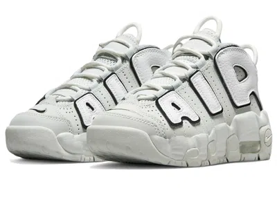 Pre-owned Nike Air More Uptempo Sneakers In Photon Dust/metallic Silver/white