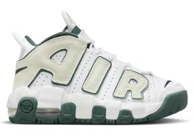 Pre-owned Nike Air More Uptempo Sneakers In Summit In White/vintage Green/summit White