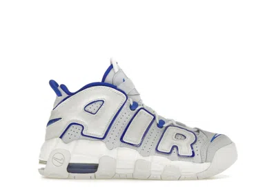 Pre-owned Nike Air More Uptempo Sneakers In Summit White/racer Blue/football Grey