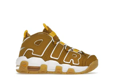 Pre-owned Nike Air More Uptempo Sneakers In Wheat/white