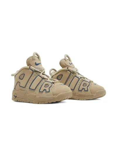 Nike Kids' Air More Uptempo Sneakers In Neutral
