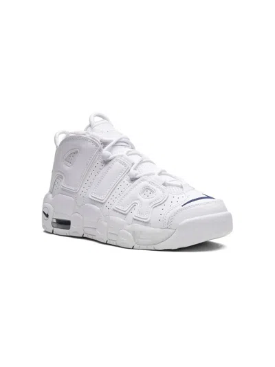 Nike Kids' Air More Uptempo Sneakers In White