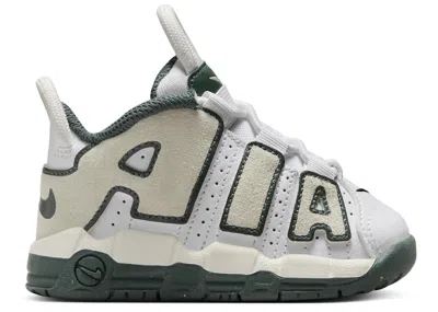 Pre-owned Nike Air More Uptempo Summit Sea Glass Sneakers In Summit In White/vintage Green/summit White