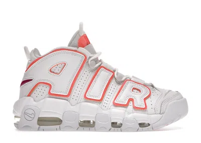 Pre-owned Nike Air More Uptempo Sunset (women's) Sneakers In White/orange