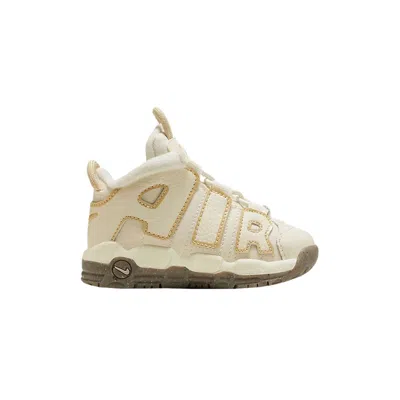 Pre-owned Nike Air More Uptempo Td 'coconut Milk Team Gold' | Cream | Infant Size 7