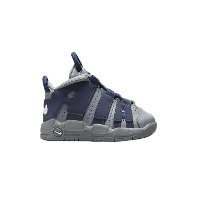 Pre-owned Nike Air More Uptempo Td 'georgetown Hoyas' | Grey | Infant Size 9