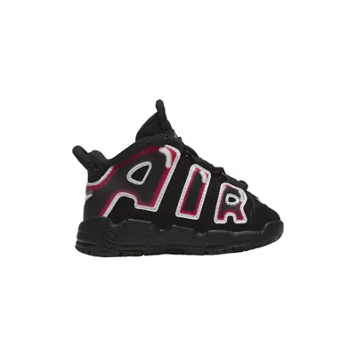 Pre-owned Nike Air More Uptempo Td 'laser Crimson' | Black | Infant Size 6