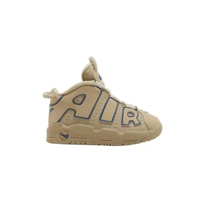 Pre-owned Nike Air More Uptempo Td 'limestone' | Tan | Infant Size 7 In Brown