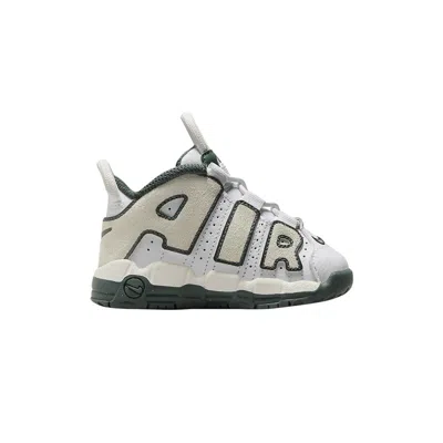 Pre-owned Nike Air More Uptempo Td 'white Vintage Green' | Infant Size 10
