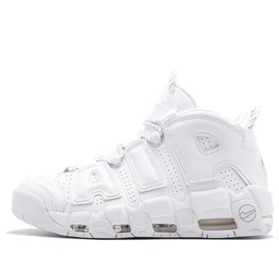 Nike Air More Uptempo Low Sneaker In White